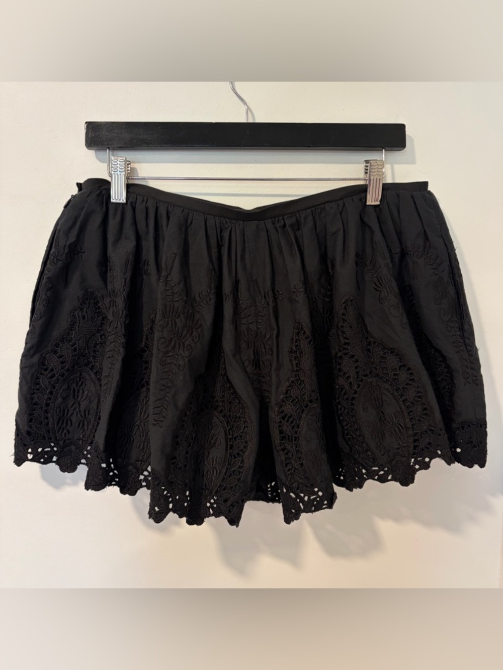 Thakoon cotton silk eyelet skort short size 6 - Picture 6 of 10